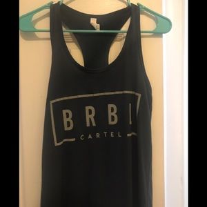 Navy blue CrossFit tank